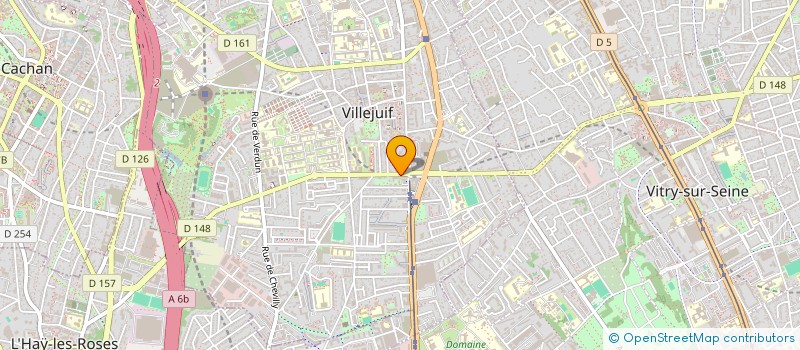 localisation de l'entreprise MADAME CAROLE SACOUN à VILLEJUIF