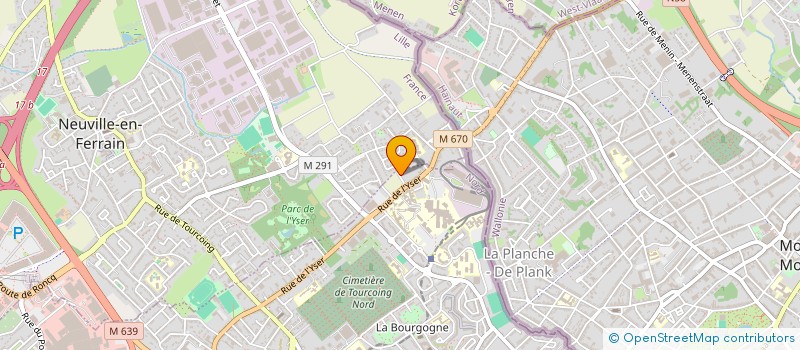 localisation de l'entreprise MADAME CAROLE SAINT-CERAN  ROUBAIX