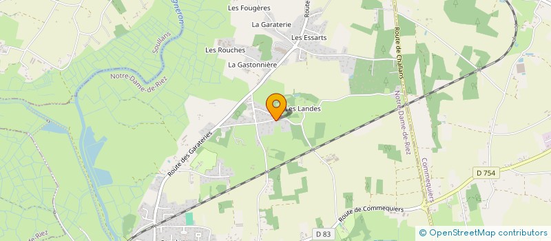 localisation de l'entreprise MADAME CAROLE SALAUD à NOTRE-DAME-DE-RIEZ