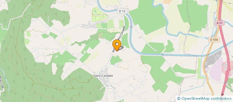 localisation de l'entreprise MADAME CAROLE SALEN  LE PUY-SAINTE-REPARADE