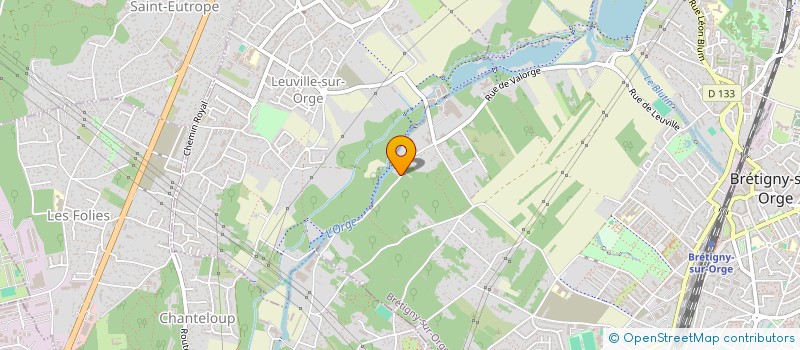 localisation de l'entreprise MADAME CAROLE SALLIOT  BRETIGNY-SUR-ORGE