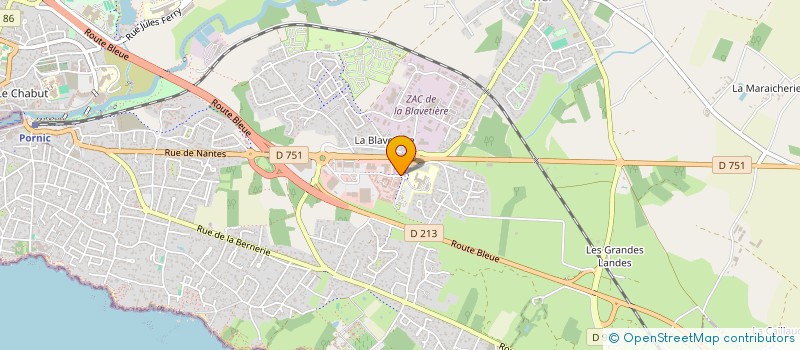 localisation de l'entreprise MADAME CAROLE SALMON  PORNIC