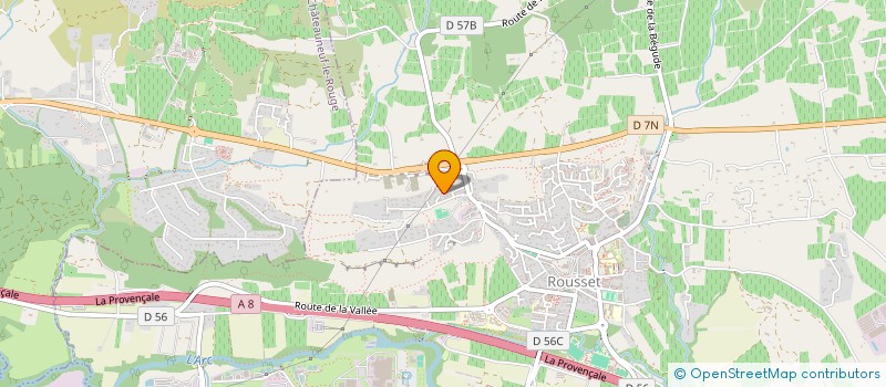 localisation de l'entreprise MADAME CAROLE SANCHEZ  ROUSSET