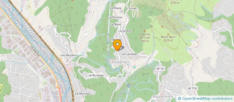 localisation de l'entreprise MADAME CAROLE SANDRA  SAINT-BLAISE