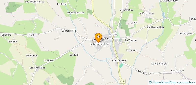 localisation de l'entreprise MADAME CAROLE SAUBION à PERCHE-EN-NOCE