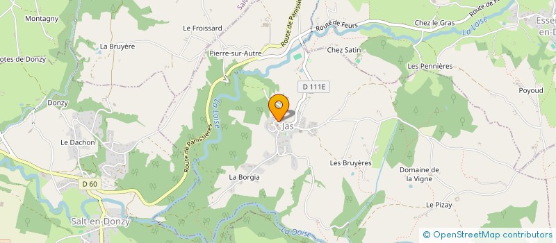 localisation de l'entreprise MADAME CAROLE SAUVESTRE  JAS