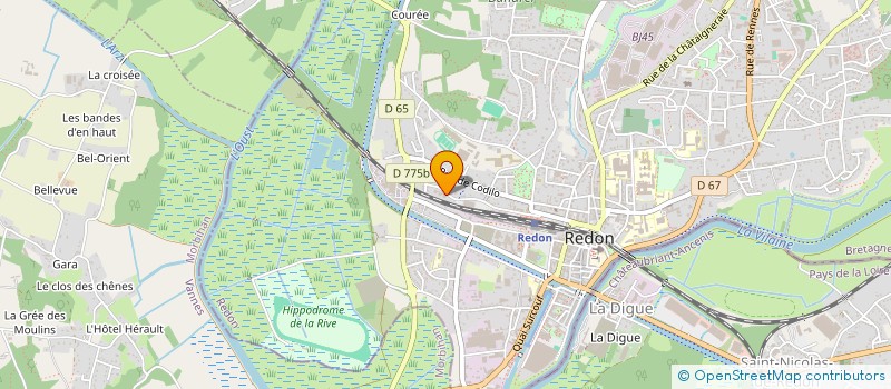 localisation de l'entreprise MADAME CAROLE SCORDIA  REDON