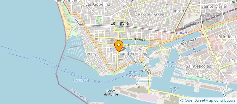 localisation de l'entreprise MADAME CAROLE SEILHES à LE HAVRE