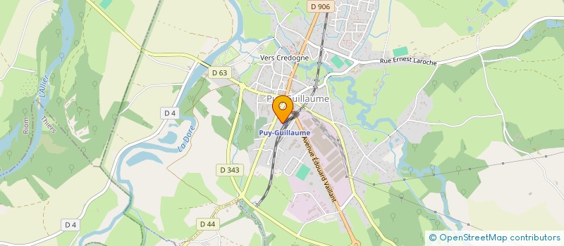 localisation de l'entreprise MADAME CAROLE SEJALON  PUY-GUILLAUME