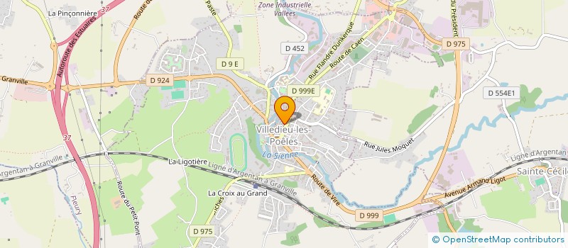 localisation de l'entreprise MADAME CAROLE SEREL  VILLEDIEU-LES-POELES-ROUFFIGNY