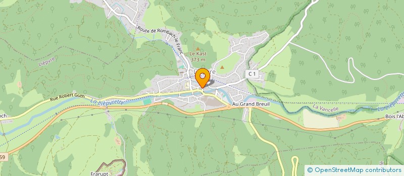 localisation de l'entreprise MADAME CAROLE SERGENT  LIEPVRE