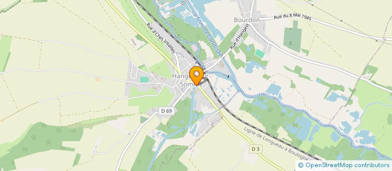 localisation de l'entreprise MADAME CAROLE SERGENT  HANGEST-SUR-SOMME