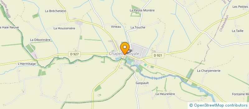 localisation de l'entreprise MADAME CAROLE SEVIN à CHAPELLE-ROYALE