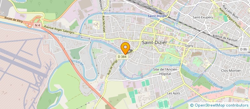 localisation de l'entreprise MADAME CAROLE SEYLLER à SAINT-DIZIER