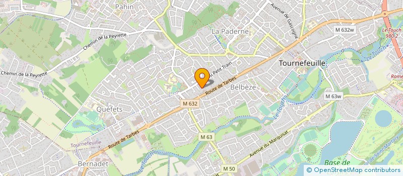 localisation de l'entreprise MADAME CAROLE SIBILLE  TOURNEFEUILLE