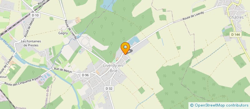 localisation de l'entreprise MADAME CAROLE SIEGWART  LIVERDY-EN-BRIE