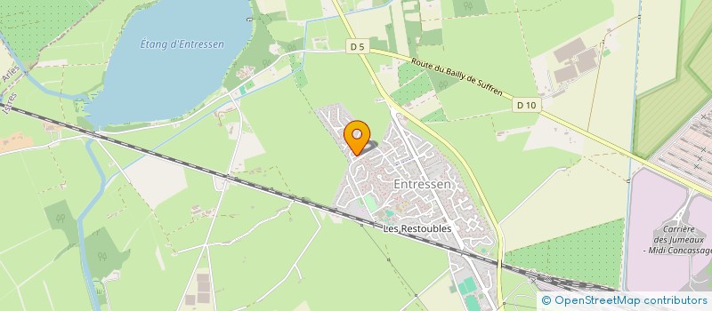 localisation de l'entreprise MADAME CAROLE SIMON  ISTRES