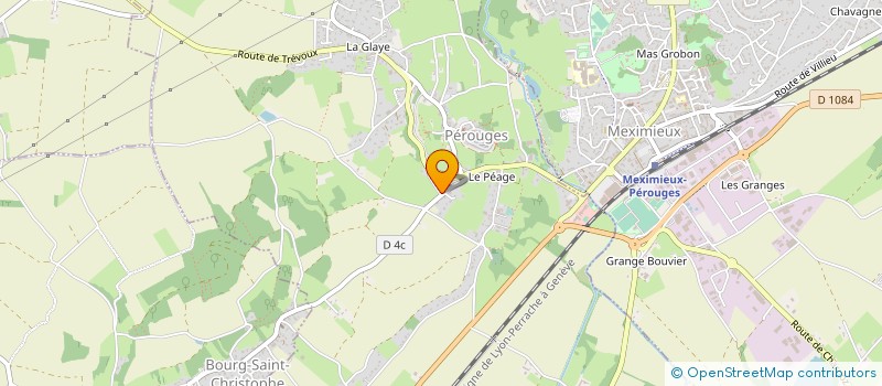 localisation de l'entreprise MADAME CAROLE SIMON  PEROUGES