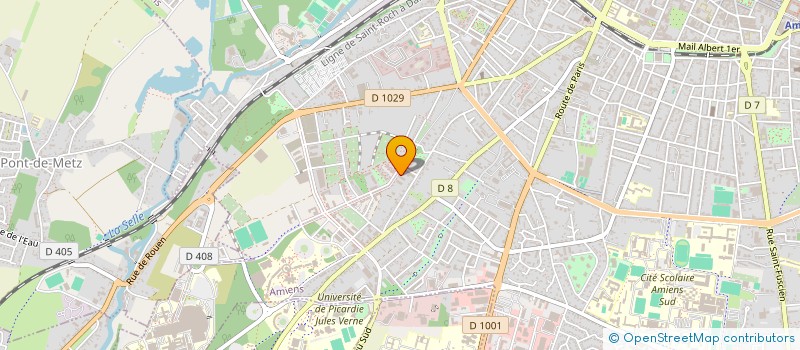 localisation de l'entreprise MADAME CAROLE SINOQUET à AMIENS