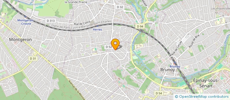 localisation de l'entreprise MADAME CAROLE SOARES  BRUNOY