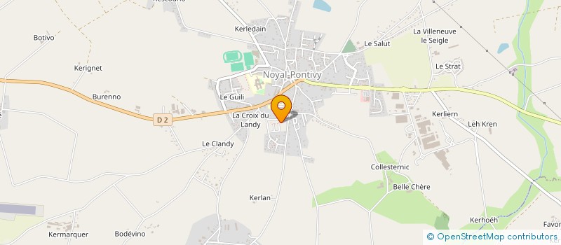 localisation de l'entreprise MADAME CAROLE SOHIER  NOYAL-PONTIVY