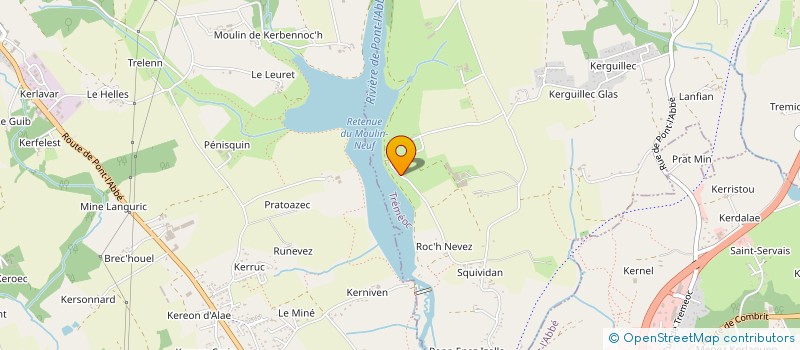 localisation de l'entreprise MADAME CAROLE STEPHAN  SAINT-QUENTIN-LA-POTERIE