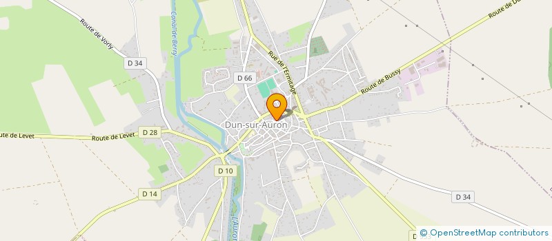 localisation de l'entreprise MADAME CAROLE STEVENARD  DUN-SUR-AURON