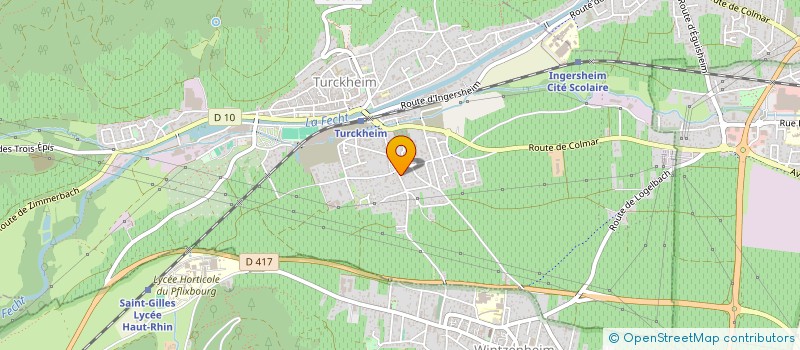 localisation de l'entreprise MADAME CAROLE STOCKER  TURCKHEIM