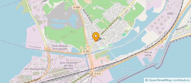 localisation de l'entreprise MADAME CAROLE STOERI à FRONTIGNAN