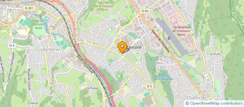 localisation de l'entreprise MADAME CAROLE STOFFEL à LA RAVOIRE