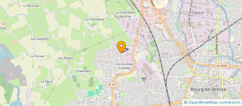 localisation de l'entreprise MADAME CAROLE SUIVENG  SAINT-DENIS-LES-BOURG