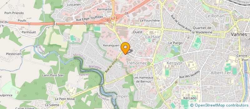 localisation de l'entreprise MADAME CAROLE T KINT DE ROODENBEKE à VANNES
