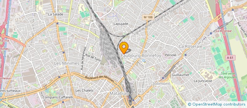 localisation de l'entreprise MADAME CAROLE TARAN  TOULOUSE