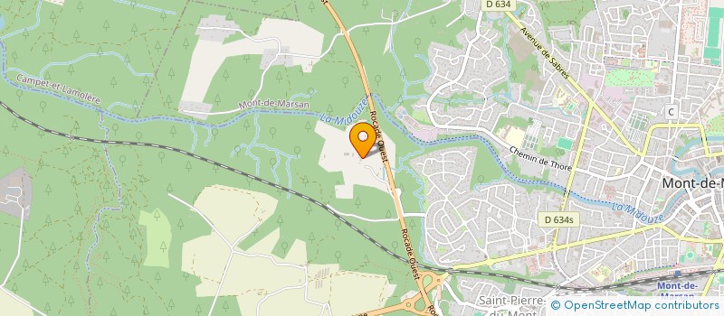 localisation de l'entreprise MADAME CAROLE TAUZY  SAINT-PIERRE-DU-MONT