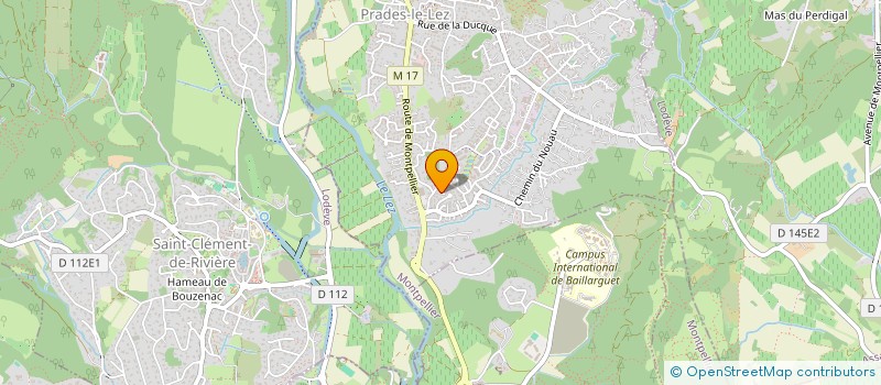 localisation de l'entreprise MADAME CAROLE TEMPIER à PRADES-LE-LEZ