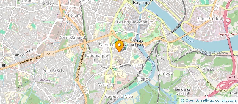 localisation de l'entreprise MADAME CAROLE TERNOIS  BAYONNE