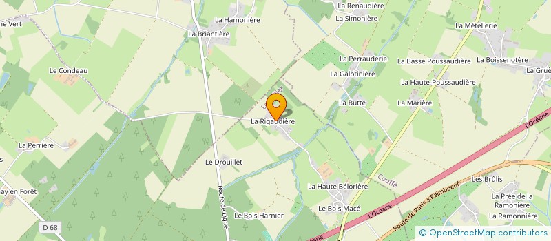 localisation de l'entreprise MADAME CAROLE TESSIER à LE CELLIER