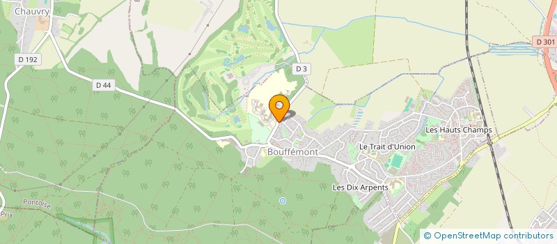 localisation de l'entreprise MADAME CAROLE THEPAUT  BOUFFEMONT