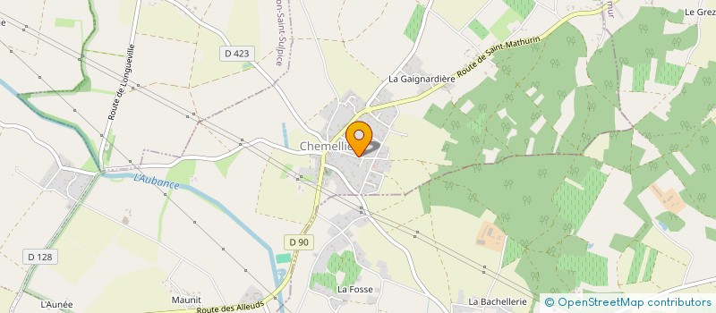 localisation de l'entreprise MADAME CAROLE THIBAULT  BRISSAC LOIRE AUBANCE