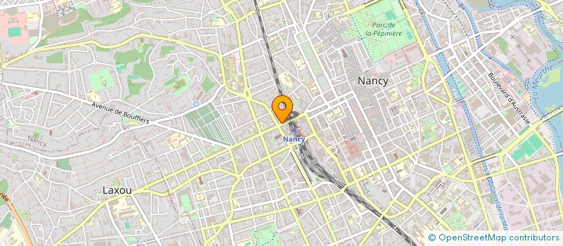 localisation de l'entreprise MADAME CAROLE THIEBAULT  NANCY