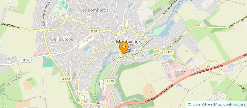 localisation de l'entreprise MADAME CAROLE THIEULEN  MONTIVILLIERS