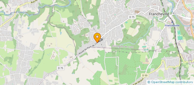 localisation de l'entreprise MADAME CAROLE THONI  FRANCHEVILLE