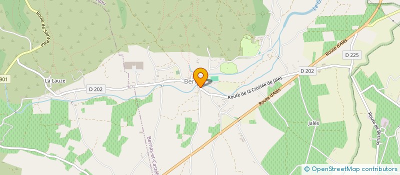 localisation de l'entreprise MADAME CAROLE TOCQUE  BERRIAS-ET-CASTELJAU