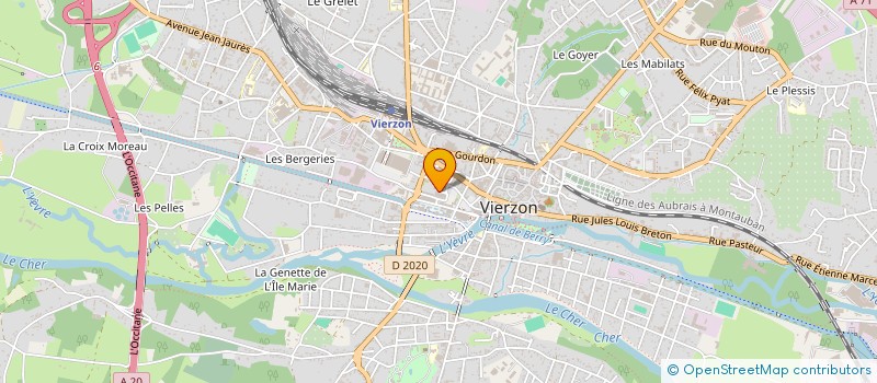 localisation de l'entreprise MADAME CAROLE TOKARSKI  VIERZON