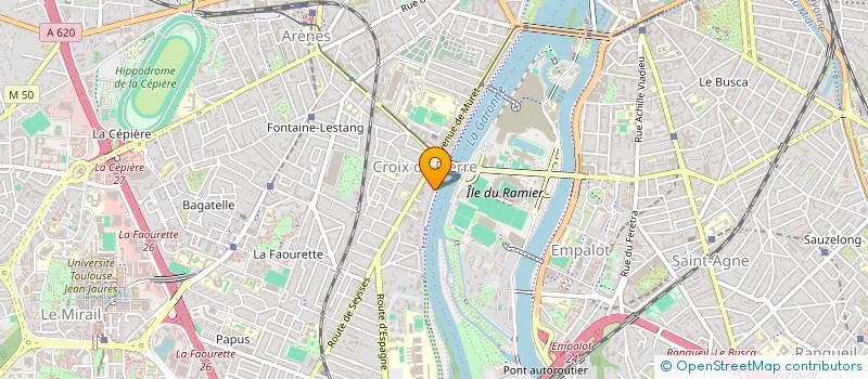 localisation de l'entreprise MADAME CAROLE TORLASCO  TOULOUSE