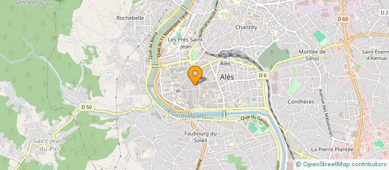 localisation de l'entreprise MADAME CAROLE TORRES  ALES