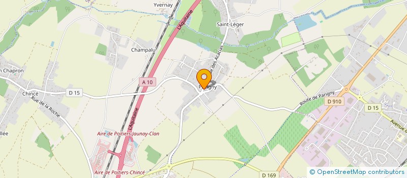 localisation de l'entreprise MADAME CAROLE TOURNESSI  JAUNAY-MARIGNY