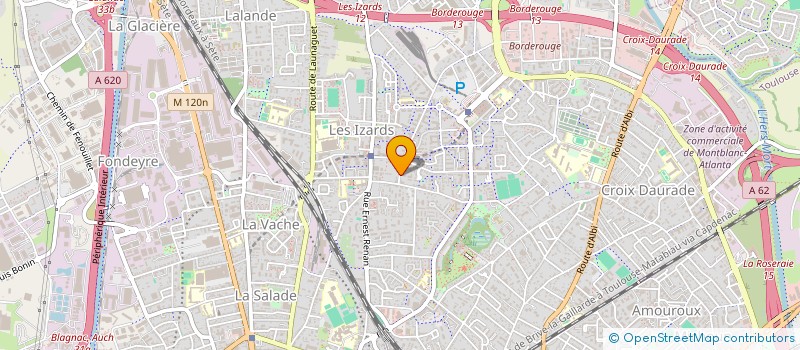 localisation de l'entreprise MADAME CAROLE TOUZE à TOULOUSE