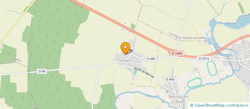 localisation de l'entreprise MADAME CAROLE TRENCHANT  BERNAY-VILBERT