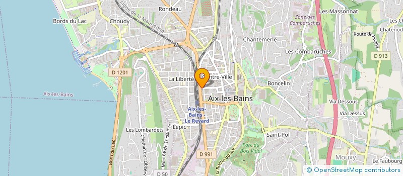 localisation de l'entreprise MADAME CAROLE TULLI  LE PONT-DE-BEAUVOISIN